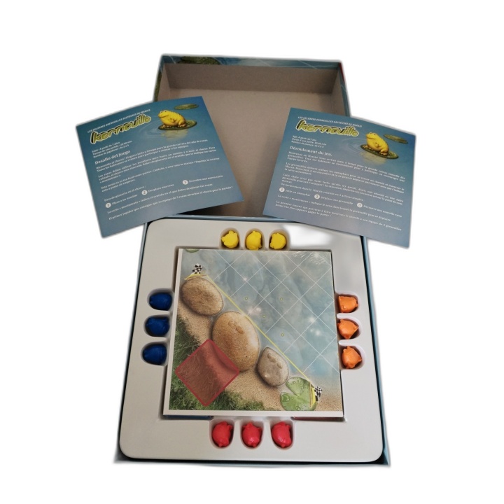 Kernouille - Mindtwister - Jeu Famille Grenouilles Sauteuses 2-4 Joueu