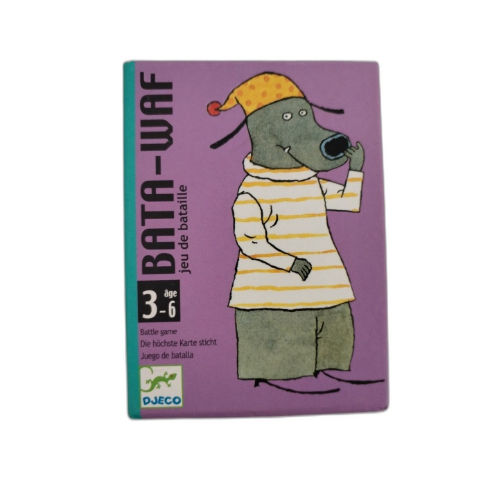 Bata-Waf Djeco - Jeu de Bataille Cartes Enfants 3-6 ans - Occasion Com