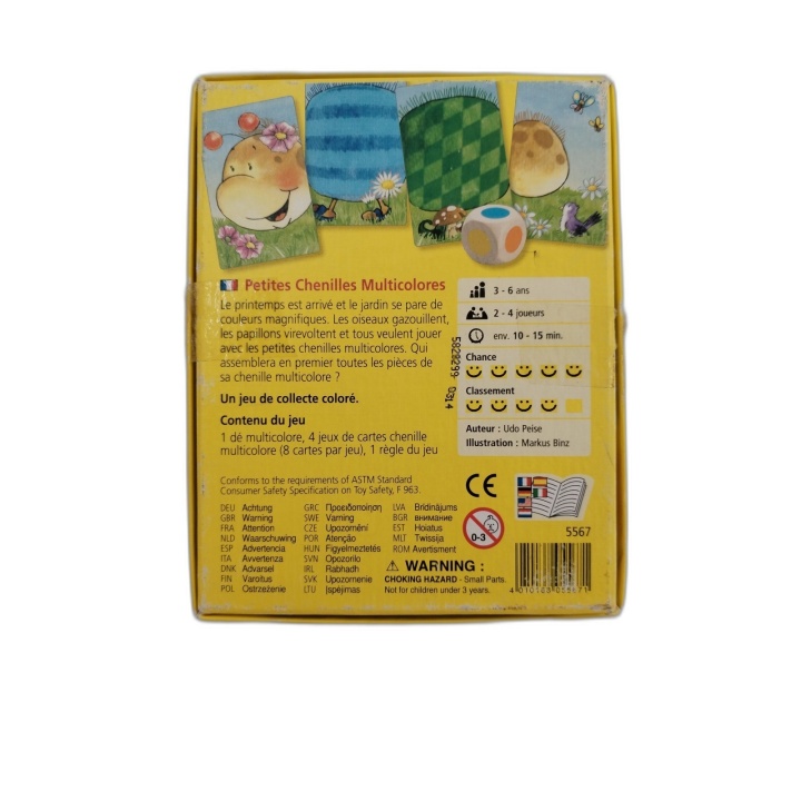 Petites Chenilles Multicolores - HABA 5567 - Jeu de collecte enfant 2-