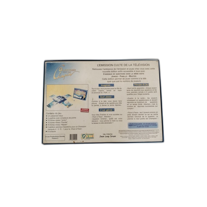 Questions Pour Un Champion Version Standard - Druon - Jeu Quiz Famille