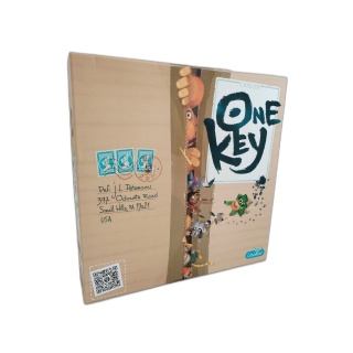 One Key - Libellud - Jeu Coopératif Déduction 2-6 Joueurs - 10 ans - O