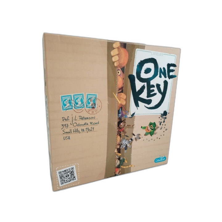 One Key - Libellud - Jeu Coopératif Déduction 2-6 Joueurs - 10 ans - O