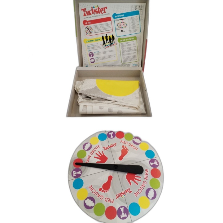 Twister - Hasbro - Jeu d'équilibre et d'adresse 2+ Joueurs - 6 ans - O