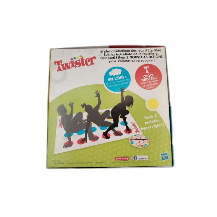 Twister - Hasbro - Jeu d'équilibre et d'adresse 2+ Joueurs - 6 ans - O