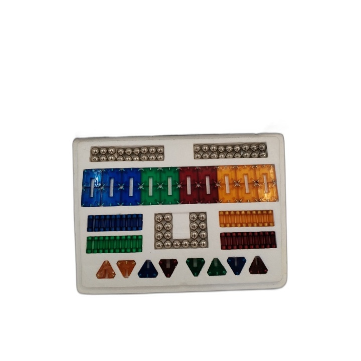 Magnetix Combo Mega - Jeu Construction Magnétique 130 pièces - 6 ans+