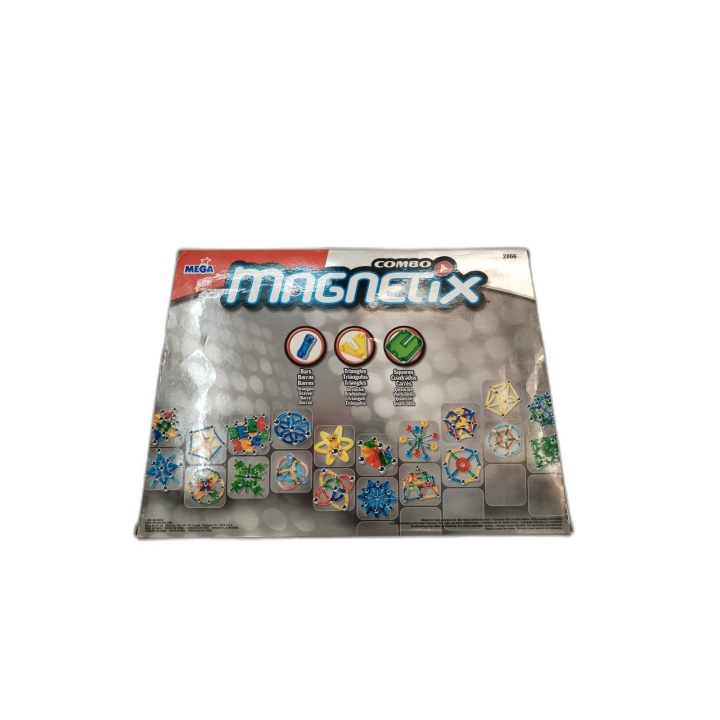 Magnetix Combo Mega - Jeu Construction Magnétique 130 pièces - 6 ans+