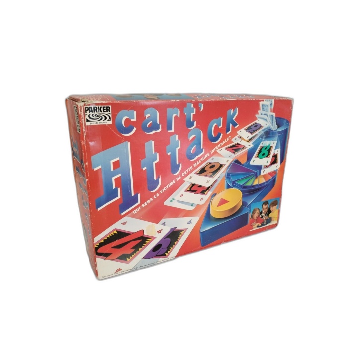 Cart'Attack Parker - Jeu de Société Réflexes Cartes 2-6 Joueurs - 8 an