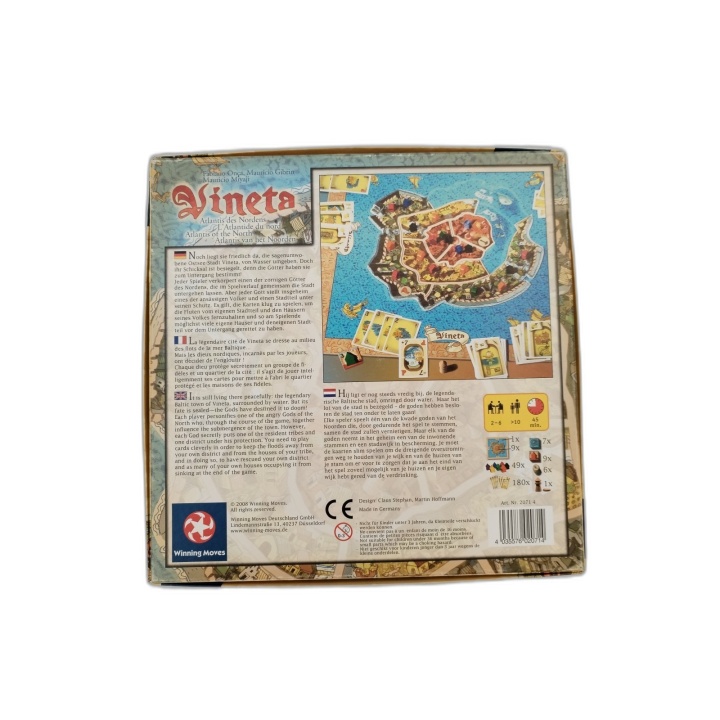 Vineta L'Atlantide du Nord - Winning Moves - Jeu Stratégie 2-6 Joueurs