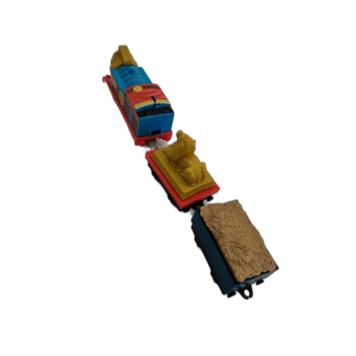 Thomas & Friends TrackMaster Lion Thomas Électrique + 2 Wagons - Matte