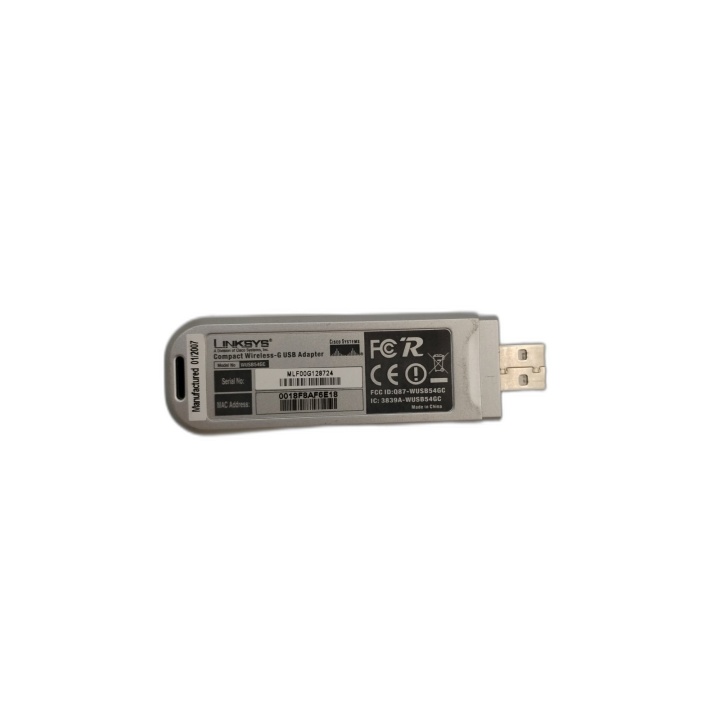 Clé USB WiFi Linksys Cisco Systems - Adaptateur Sans Fil USB - Occasio
