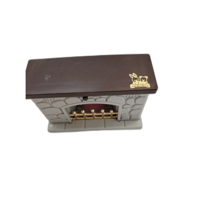 Sylvanian Families - Lot Mobilier Maison Cheminée Salon Cuisine Canapé