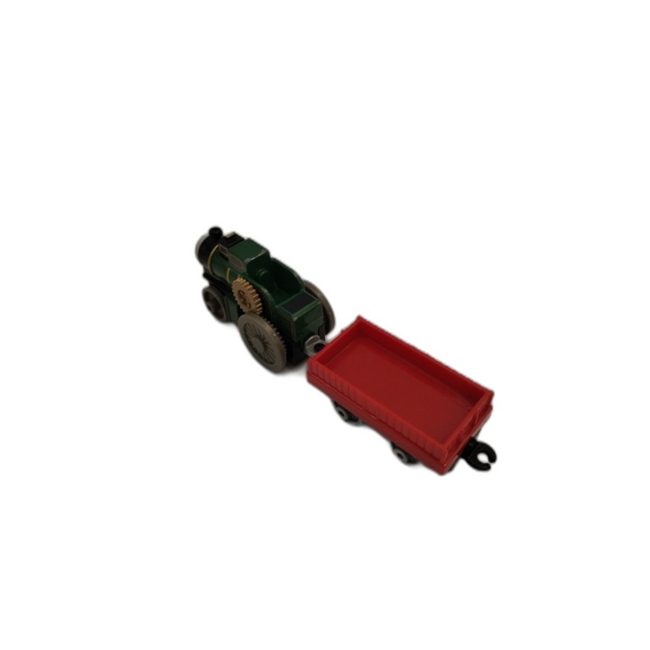 Thomas & Friends - Locomotive Emily avec Wagon - Figurine Train Bois -