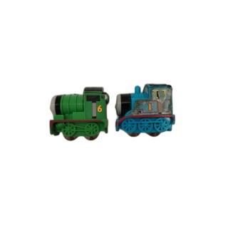 Thomas & Friends Minis - Lot 2 Locomotives Thomas N°1 & Percy N°6 - Fi