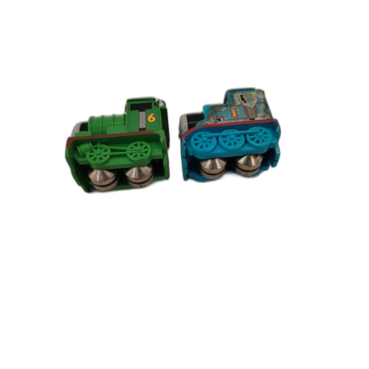 Thomas & Friends Minis - Lot 2 Locomotives Thomas N°1 & Percy N°6 - Fi
