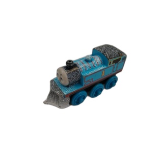 Thomas & Friends - Locomotive Thomas Enneigée N°1 - Figurine Bois Magn