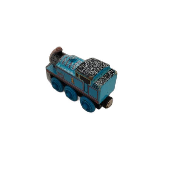 Thomas & Friends - Locomotive Thomas Enneigée N°1 - Figurine Bois Magn