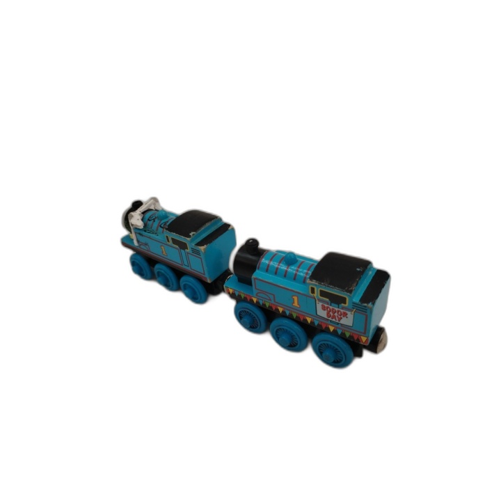 Thomas & Friends - Lot 2 Locomotives Bois Wooden Railway - Figurine Tr