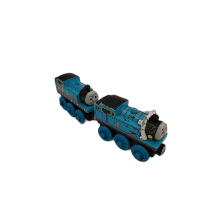 Thomas & Friends - Lot 2 Locomotives Bois Wooden Railway - Figurine Tr