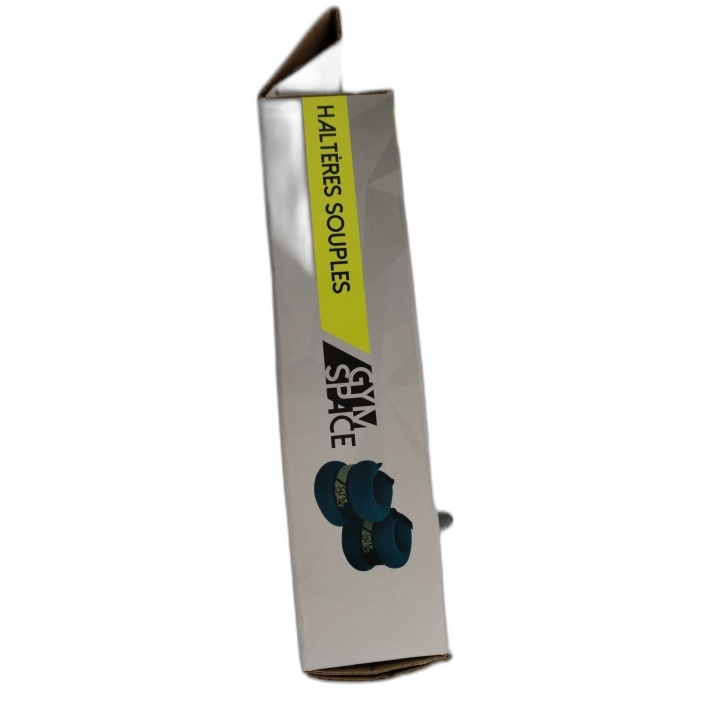 Haltères Souples Gym Space 0,5 kg x2 - Chevilles & Poignets - Réglable