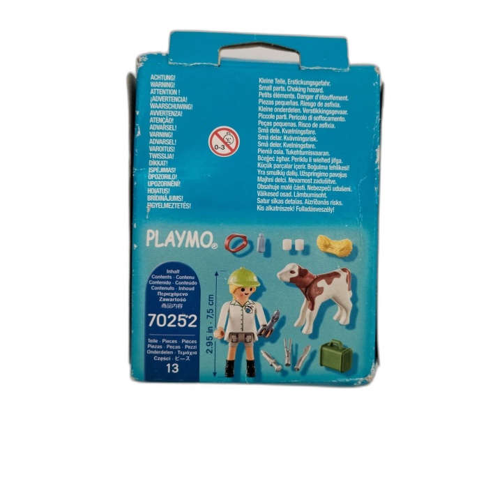 Playmobil 70252 Special Plus Vétérinaire & Veau - 13 pièces - 4-10 ans