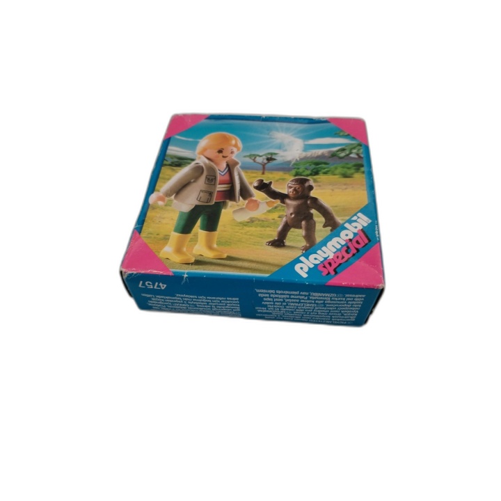 Playmobil Special - Soigneuse avec Chimpanzé - Figurine Animaux Safari