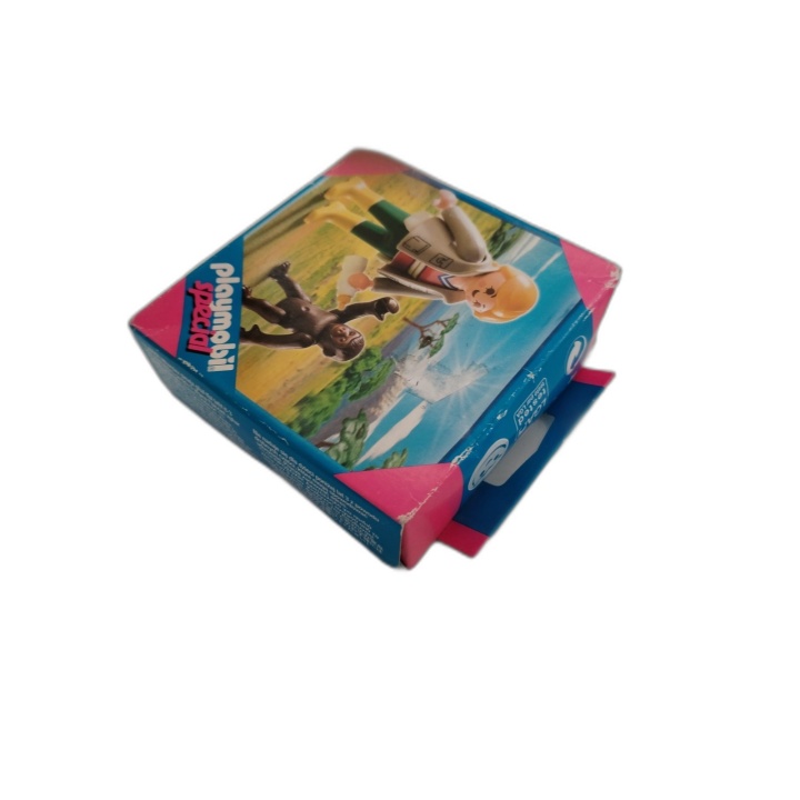 Playmobil Special - Soigneuse avec Chimpanzé - Figurine Animaux Safari
