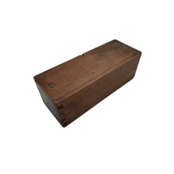 Dominos Anciens Ivoire & Bois - Jeu Classique Vintage - Boîte Bois - O