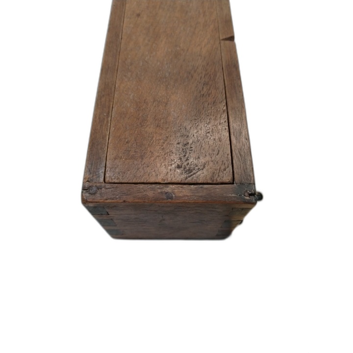 Dominos Anciens Ivoire & Bois - Jeu Classique Vintage - Boîte Bois - O