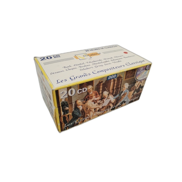Coffret 20 CD Les Grands Compositeurs Classique Oratorio - Bach Mozart