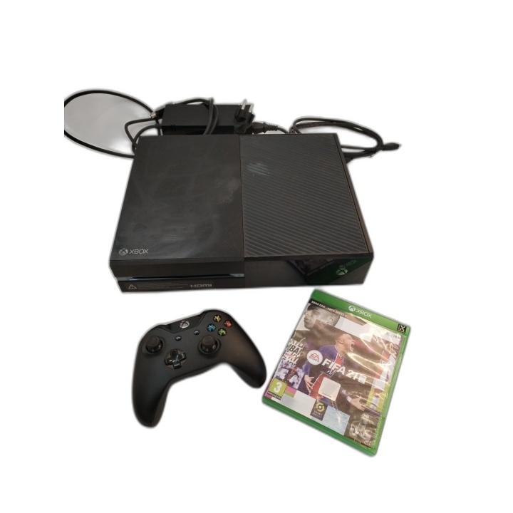 Xbox One 500 Go Console + Manette + FIFA 21 - Pack Complet - Occasion