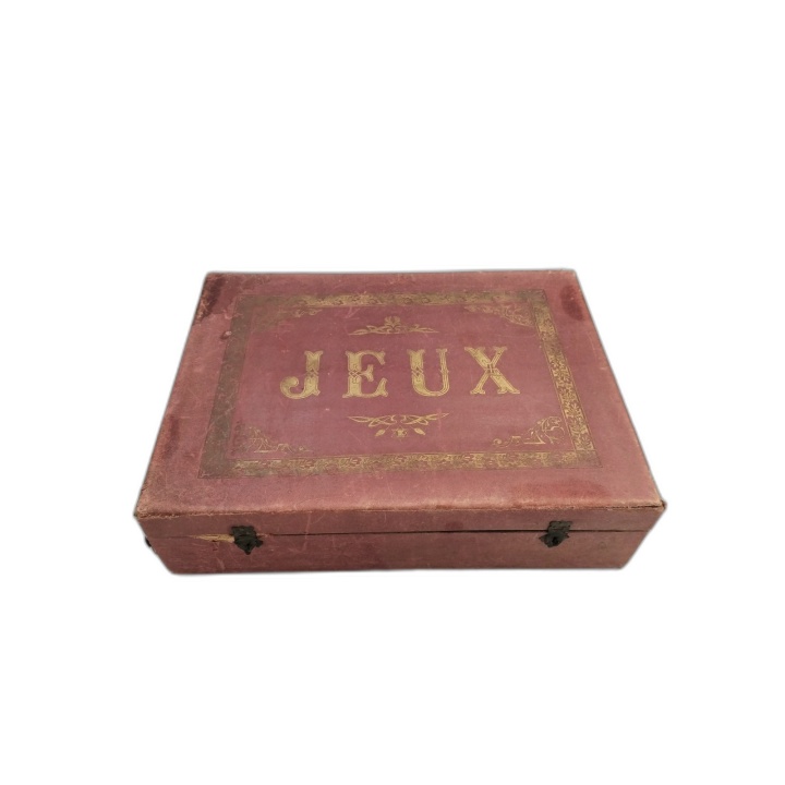 Coffret Jeux Anciens JLR - Loto Dominos Dames Cartes La Puce Ramoneur