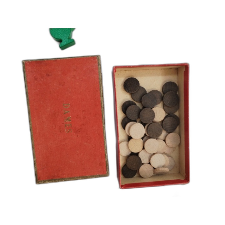 Coffret Jeux Anciens JLR - Loto Dominos Dames Cartes La Puce Ramoneur