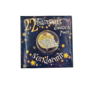 22 Chansons Douces Pour S'endormir - Livre CD Berceuses Enfant - Occas
