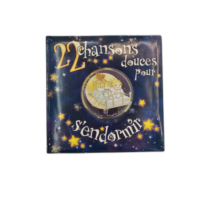 22 Chansons Douces Pour S'endormir - Livre CD Berceuses Enfant - Occas