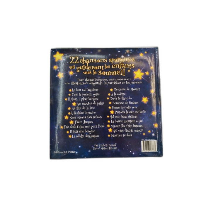 22 Chansons Douces Pour S'endormir - Livre CD Berceuses Enfant - Occas