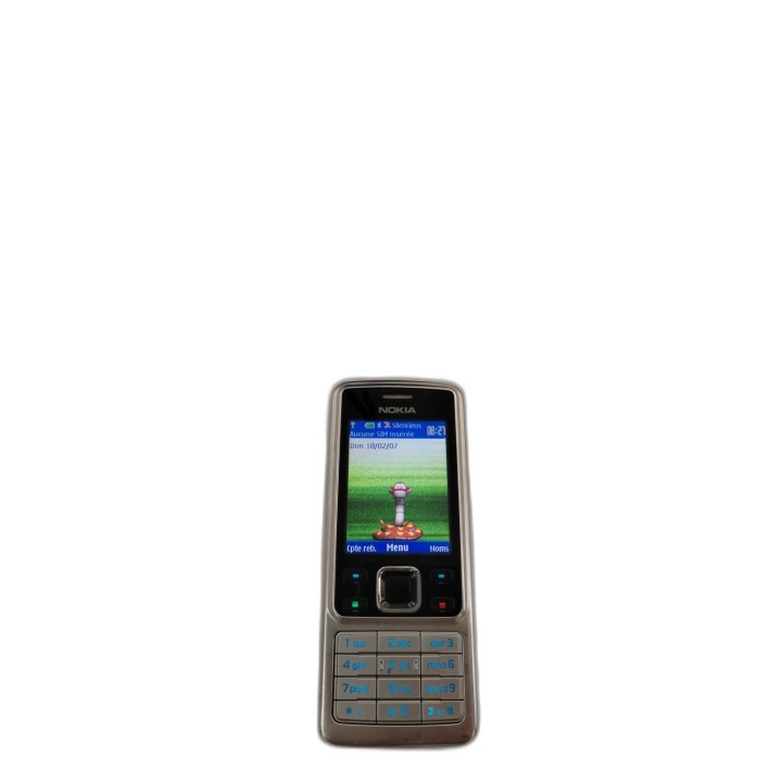 Nokia 6300 Téléphone Mobile Vintage 2007 - Occasion Fonctionnel + Char