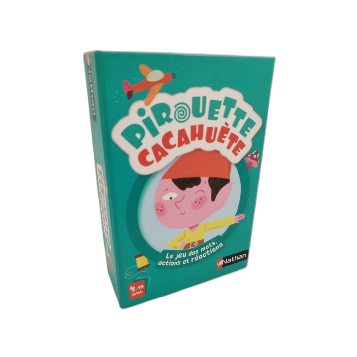Pirouette Cacahuète - Nathan - Jeu Mots Actions Réactions - 4-99 ans -