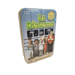 Le Détective - Mattel - Jeu d'Enquête 2 Joueurs - 8 ans - Boîte Métal