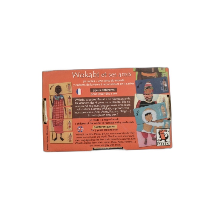 Wokabi et ses Amis - Mitik - Puzzle Jeu de Suites 7 Familles Enfant -