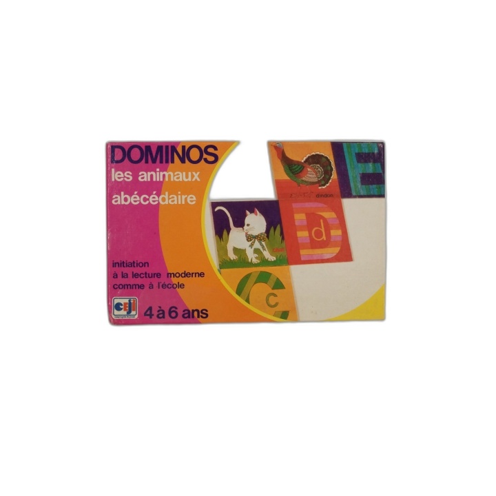 Dominos Les Animaux Abécédaire - CEJI - Jeu Éducatif Enfant 4-6 ans -