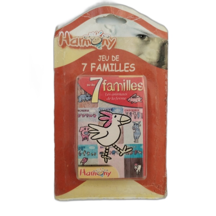 7 Familles Animaux de la Ferme - Harmony - Jeu de cartes enfant - 3 an