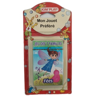 Jeu des 7 Familles Fées - Kim'Play - Jeu de cartes enfant - 3 ans+ - N