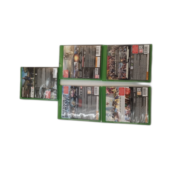 Lot 5 Jeux Xbox One - FIFA 23, Fallout 76, Overwatch, Battleborn, For