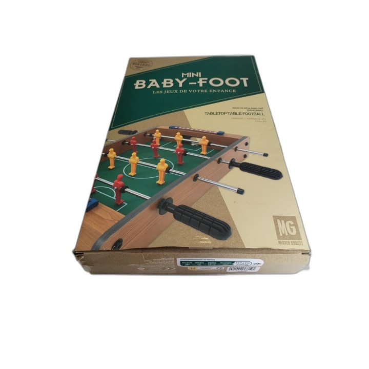 Mini Baby-Foot Vintage Tabletop Football MG - Jeu de Table Complet - T