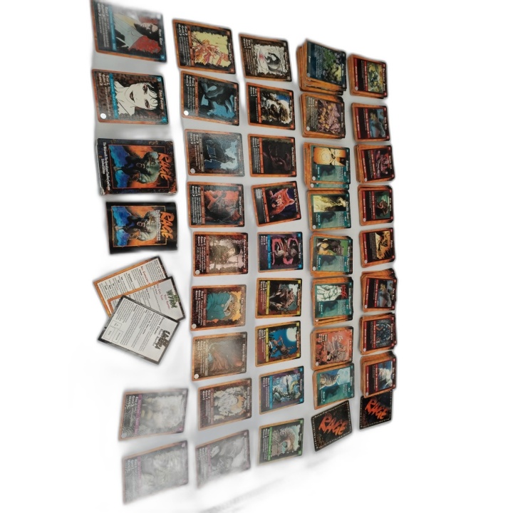 Rage - Jeu de Cartes CCG White Wolf - 212 Cartes + Règles - Occasion C