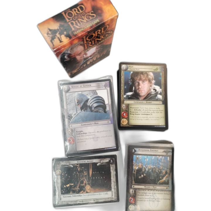 Lord of the Rings Trading Card Game - Grand Lot Cartes Anglaises - Boî