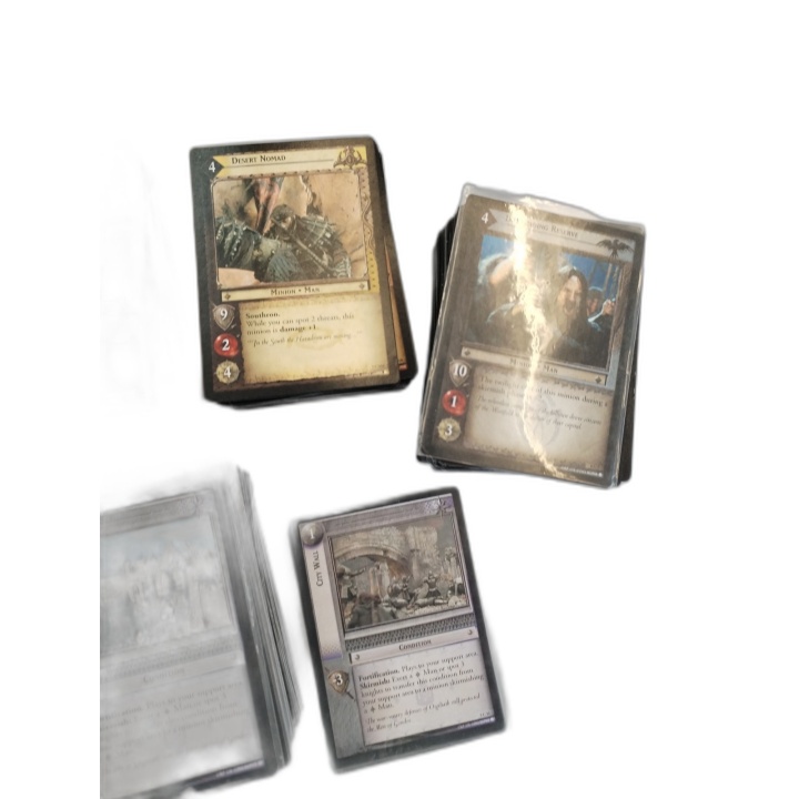 Lord of the Rings Trading Card Game - Grand Lot Cartes Anglaises - Boî