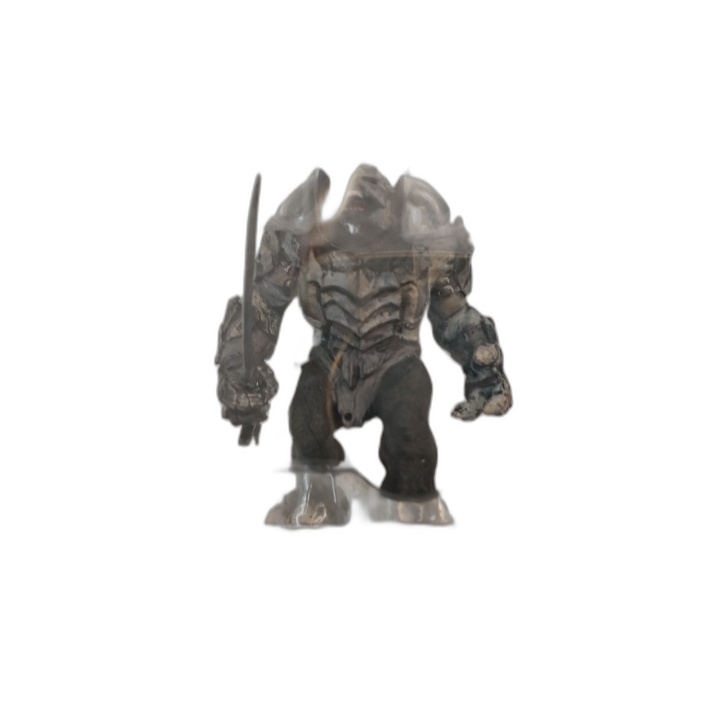 Le Seigneur des Anneaux - Figurine Le Troll en Armure Hors-Série + Fas