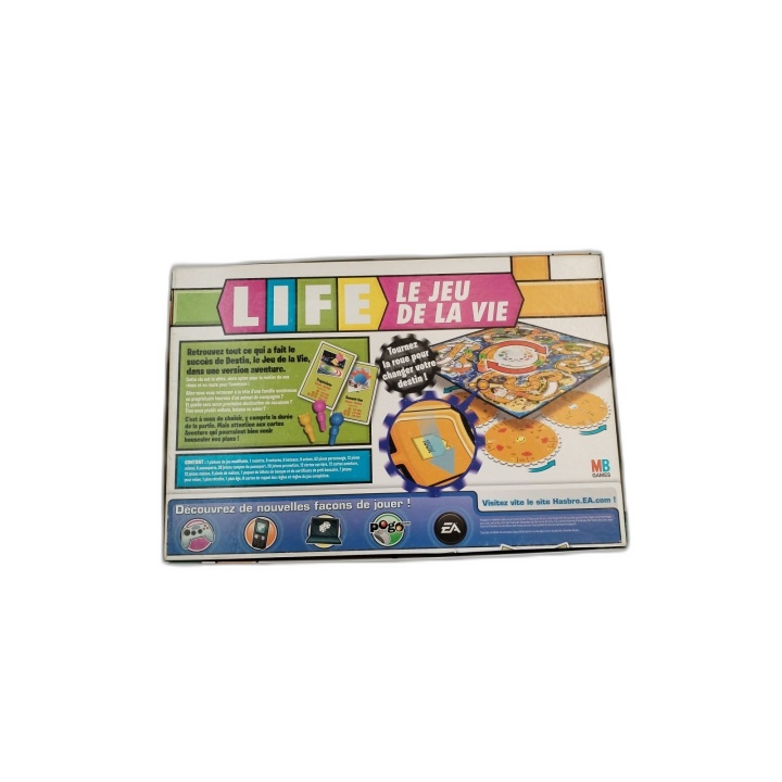 Life Le Jeu de la Vie - Hasbro - Jeu Famille 2-6 Joueurs - 9 ans - Occ