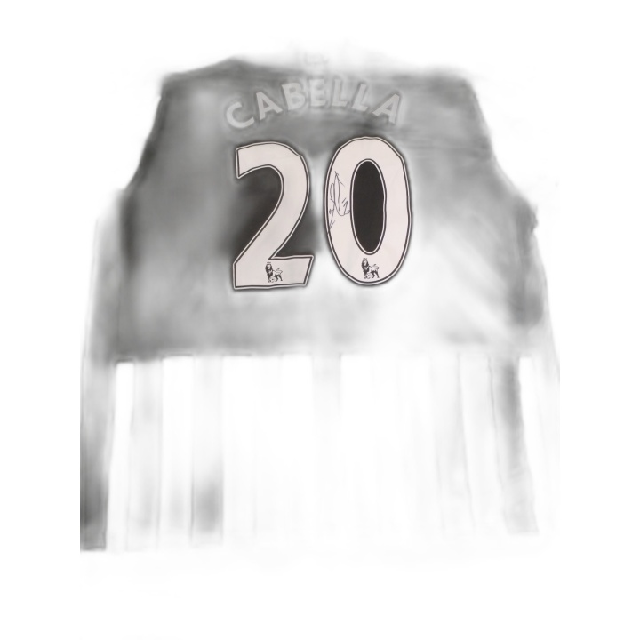 Maillot Newcastle United NUFC Cabella #20 Signé - Occasion Très Bon Ét